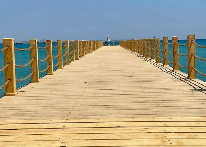 Ground Peaceful 3 Bedroom With 6 King Bed & 2 Bathrooms &private Garden Marvelous Land Escape Murano Ain Sokhna Ain Sukhna